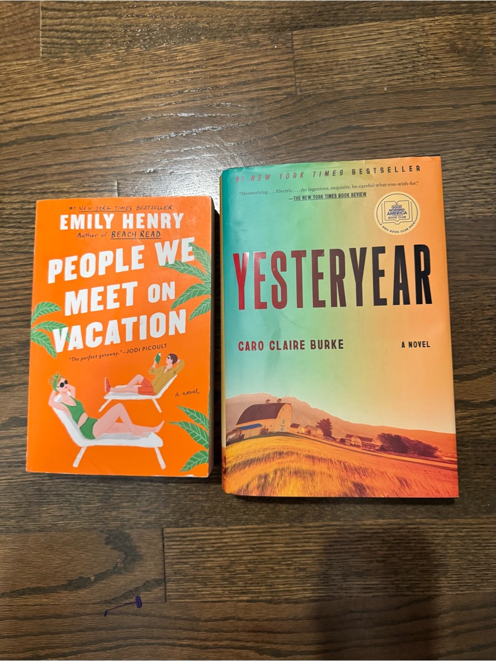 Yesteryear Caro Burke People We Meet on Vacation Emily Henry Book Bundle Lot
